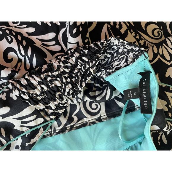 The‎ Limited Halter Black, Cream & Seafoam Green Size Medium - Picture 5 of 5